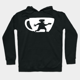 Too Much Coffee Man Signal Hoodie